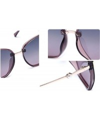 Aviator Fashion small frame sunglasses - TAC lens metal frame fashion sunglasses - D - CC18S0WSRCQ $49.23