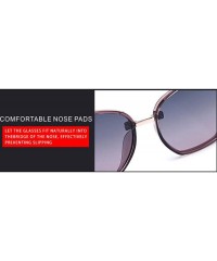 Aviator Fashion small frame sunglasses - TAC lens metal frame fashion sunglasses - D - CC18S0WSRCQ $82.04