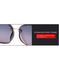 Aviator Fashion small frame sunglasses - TAC lens metal frame fashion sunglasses - D - CC18S0WSRCQ $82.04
