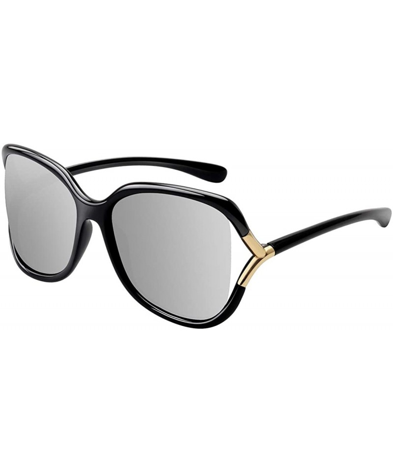 Oversized Polarized Sunglasses for Women TR90 Fashion Designer
