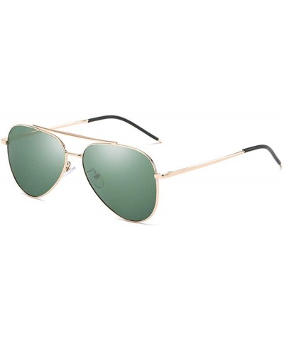 Aviator Polarizing sunglasses Classic clam glasses Polarizing driving glasses sunglasses - D - CY18Q7XULTG $31.02