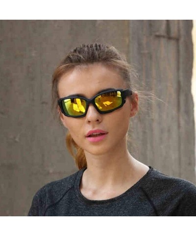 Goggle Classic Polarized Sunglasses Driving - Blackblue - CH199L04KDU $25.30