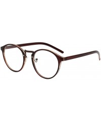 Oval Sunglasses for Women Oval Vintage Sunglasses Retro Sunglasses Eyewear Glasses UV 400 Protection - C - C318QSN9H64 $17.87