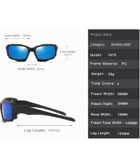 Goggle Classic Polarized Sunglasses Driving - Blackblue - CH199L04KDU $16.10