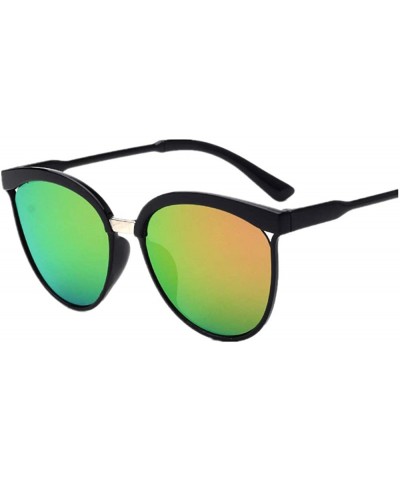 Round Sunglasses Polarized Mirrored Military - G - CZ18TL9EN5L $10.13
