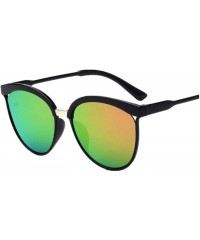 Round Sunglasses Polarized Mirrored Military - G - CZ18TL9EN5L $10.13