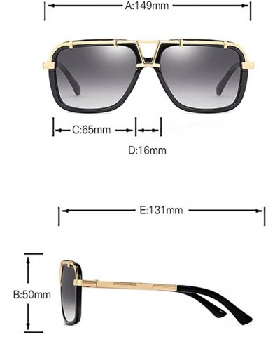 Rectangular Fashion Custom Made Nearsighted Transition Sunglasses Men's Rectangular Photochromic Optical Myopia Glasses - CM1...