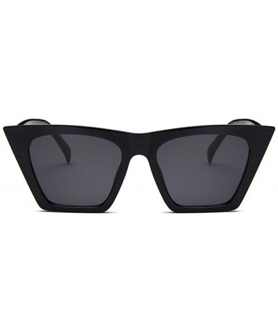 Cat Eye Square Sunglasses Man/Women Cat Eye Sun Glasses Classic Vintage UV400 Outdoor - Blue - CP198Y3UC5Q $18.68
