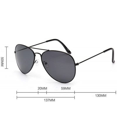 Oversized Women Men Sunglasses Retro Glasses Unisex Holiday Casual Fashion Vintage Oversize Metal Frame Gradient Eyewear - CN...