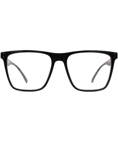 Square Eyeglasses 8032 Trendy Square - for Womens 100% UV PROTECTION - Leopard - C3192TEY8CH $31.03