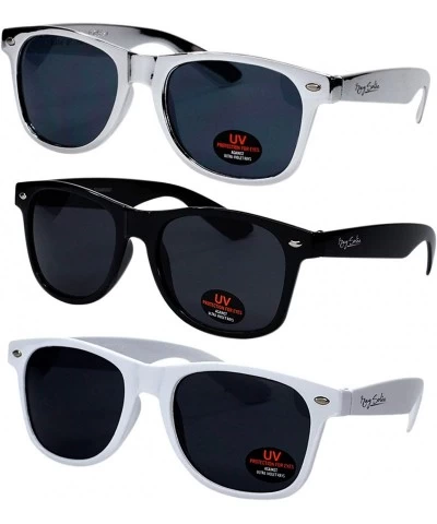 Wrap Sunglasses for Men- Women & Kids by Ray Solée- 3 Pack of Tinted Lenses with UVA & UVB Protection - CA12FL4FOAB $20.78