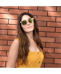 Square Classic Square Vintage Sunglasses - C518U2Z25QG $13.33