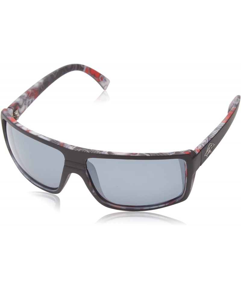 Sport Men's Mindless Polarized Square Sunglasses - Black Dragon - CW11JE6G3LD $26.64