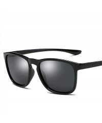 Aviator Mens Polarized Sunglasses Fashion Sun Glasses Male Driving Blue Multi - Blue - C218XE0IO56 $12.20