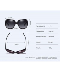 Aviator Polarized Sunglasses with large frames and wide sets of polarized driving Sunglasses - B - CT18QO9DGNM $30.30