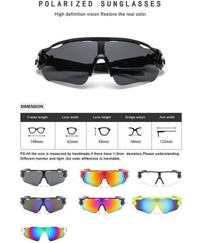 Goggle Lightweight UV400 Sports Polarized cycling Sunglasses for Man & Woman- Protection with Shatterproof Frames - CA18R8QA0...