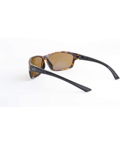 Sport Corning glass lens sunglasses for men & Women italy made polarized option - Tortoise/Brown B15 - CQ193L9R20M $50.53