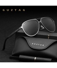 Sport Women/Men Aviator Polarized Aluminum Sunglasses Classic UV400 Lens G9820 - CH1824O3DA8 $14.54