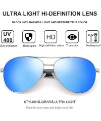 Oversized Classic Aviater Sunglasses for Women Men Metal Frame Mirrored Lens Driving Fashion Sunglasses 16884 - CX187GWD0ME $...
