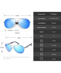 Oversized Classic Aviater Sunglasses for Women Men Metal Frame Mirrored Lens Driving Fashion Sunglasses 16884 - CX187GWD0ME $...