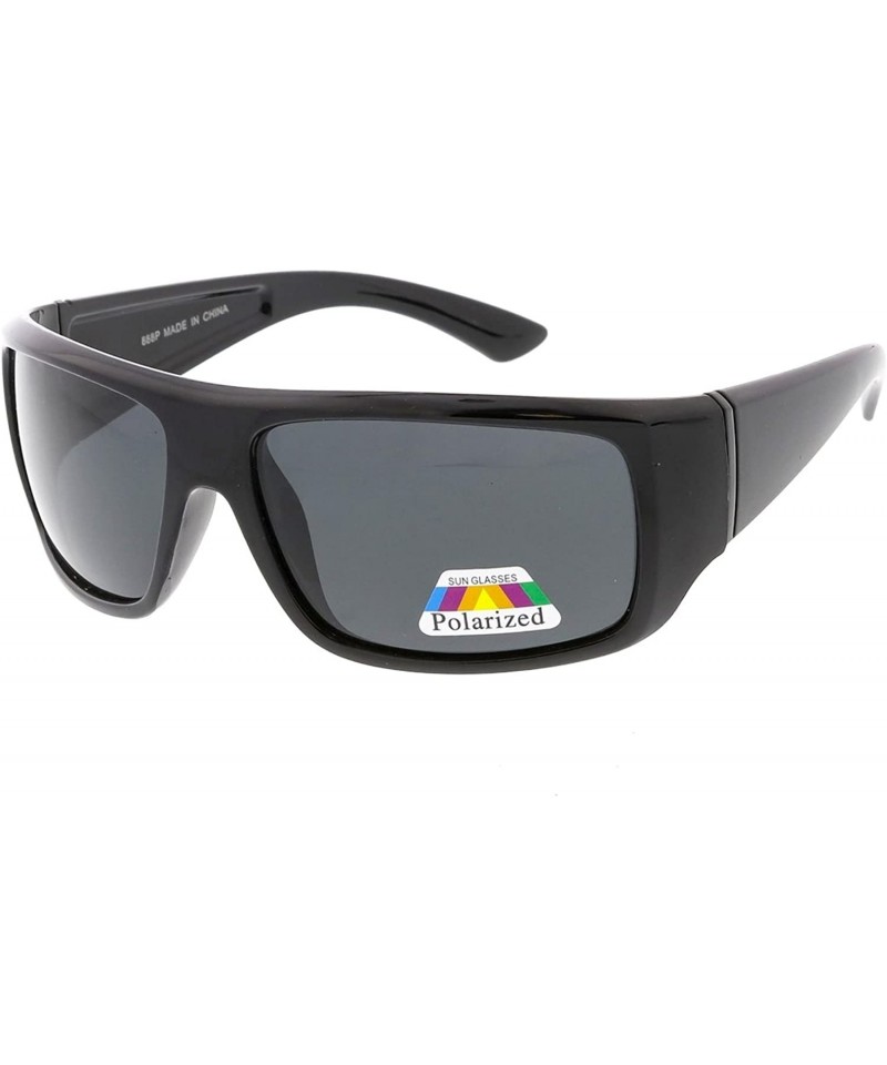 Wrap High Octane Collection"Copenhagen" Unisex Polarized Sunglasses - Grey - C918GYGSWGU $8.18