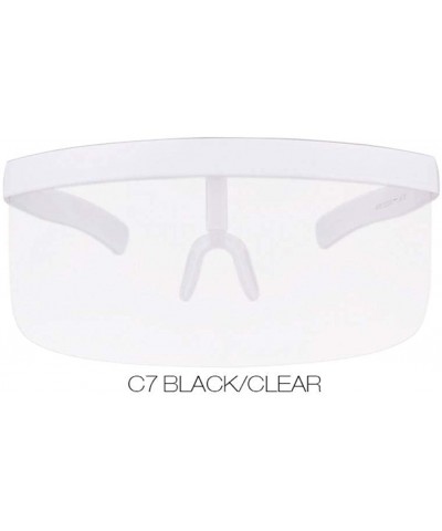 Shield Sunglasses Oversize Windproof Eyeglasses - C7 - CC18WD2ZGW7 $33.34