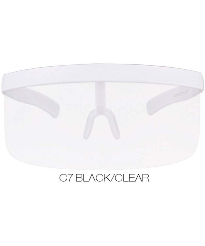 Shield Sunglasses Oversize Windproof Eyeglasses - C7 - CC18WD2ZGW7 $33.34