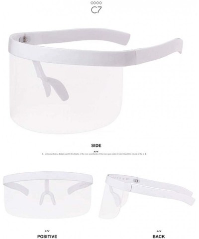 Shield Sunglasses Oversize Windproof Eyeglasses - C7 - CC18WD2ZGW7 $33.34
