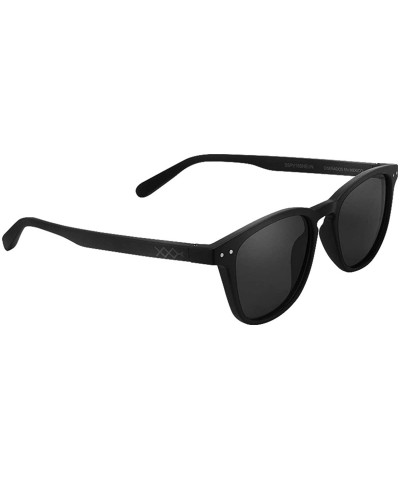 Round Polarized Sunglasses for Men and Women- UV400 lens protection- Ultra Lightweight - Style Bronxe - CR18IA4E3I7 $55.53