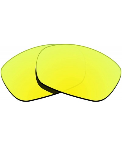 Sport 100% Precise-Fit Replacement Sunglass Lenses Ten X OO9128 - Polarized 24k Gold Mirror - CK18TU9IG0C $15.17