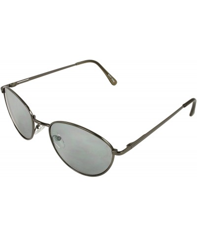 Oval TU9314T Retro Oval Fashion Sunglasses - Smoke - CE11CB13A09 $17.33