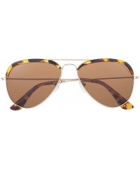 Aviator SANTANA Encore - Matte Gold / Tort - C4188KGZIUI $19.65