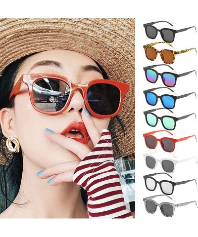 Oversized Sunglasses for Women Oversize Vintage Eyewear for Driving Fishing Sun glasses - Green - CM18SZLX5RK $7.64