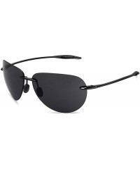 Sport Classic Sports Sunglasses Men Women Male Driving Golf Pilot Rimless Ultralight Frame Sun Glasses UV400 - CS18ZNX297L $2...
