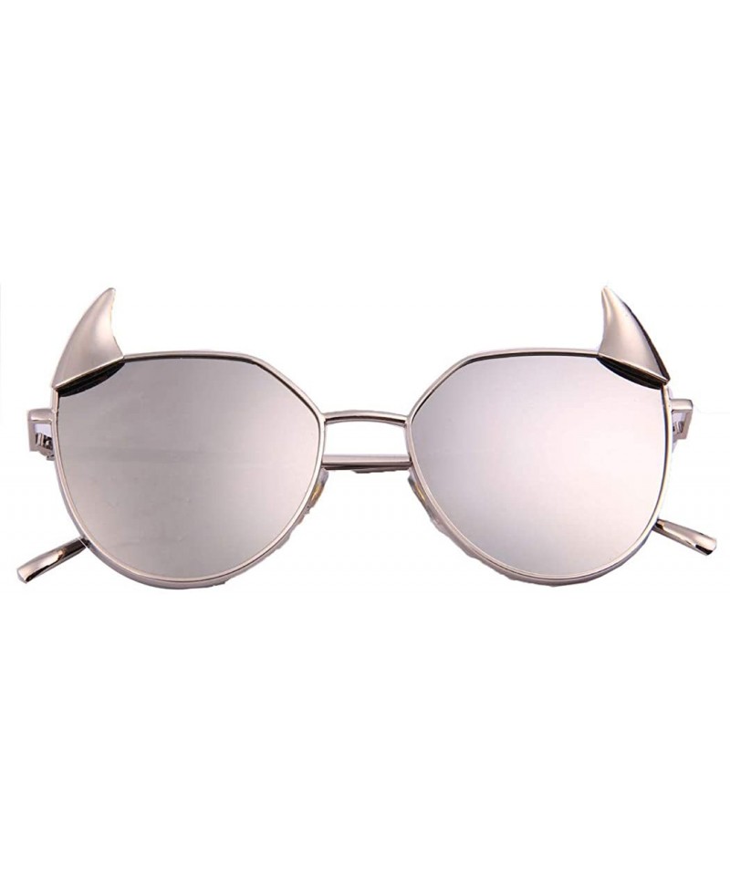 Aviator Unisex sunglasses - fashion personality sunglasses - horn fashion sunglasses - D - C818SGIM2ET $45.89