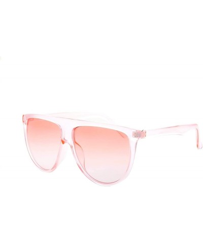 Goggle Oversized Women Sunglasses Modern Inspired Stylish Pink Tinted Lens - CC18RK8L5ZU $19.11