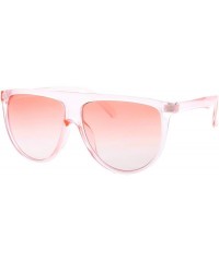 Goggle Oversized Women Sunglasses Modern Inspired Stylish Pink Tinted Lens - CC18RK8L5ZU $9.68
