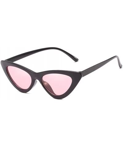 Cat Eye Cat Eye Sunglasses for Women VintageRetro Style Plastic Frame UV 400 Protection - CY18S40HSED $17.80