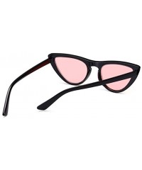 Cat Eye Cat Eye Sunglasses for Women VintageRetro Style Plastic Frame UV 400 Protection - CY18S40HSED $8.42