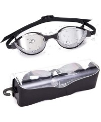 Goggle Swim Goggles- Anti Fog UV Protection Pool Goggles Triathlon Swim Goggles - Silver - C118SODLW23 $10.53