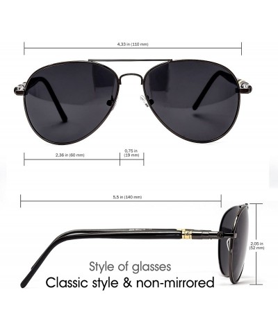 Aviator polarized sunglasses Protection - C318CI8ASTG $11.60