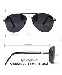 Aviator polarized sunglasses Protection - C318CI8ASTG $11.60