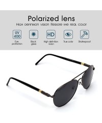 Aviator polarized sunglasses Protection - C318CI8ASTG $11.60