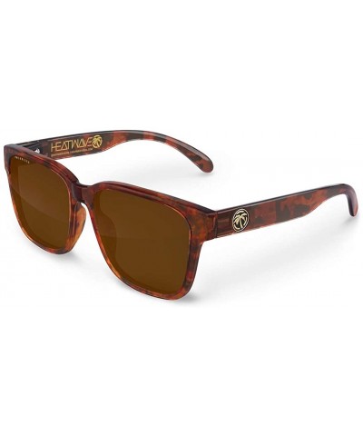 Shield Apollo Sunglasses - Brown Polarized - C518SWEMXL7 $91.83