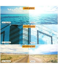 Square Sunglasses For Men Women Classic Retro Square Frame Polarizing Fashion Driving Sun Glasses - C4 - CS18DU3E9E0 $26.83