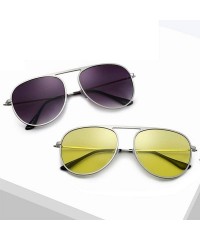 Goggle Fashion Sunglasses Fashion Sunglasses Classic Men And Women Through Color Toad Mirror - C118TILRM9I $9.68