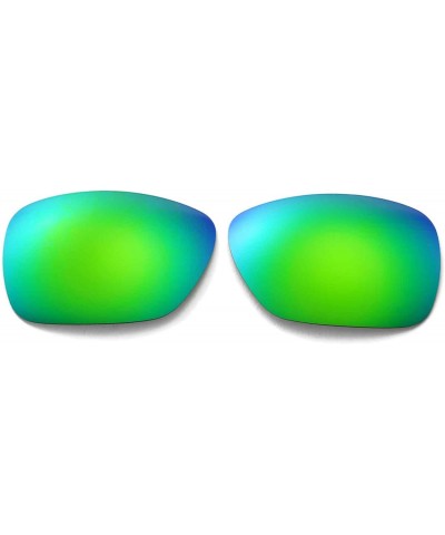 Shield Replacement Lenses for Oakley Inmate Sunglasses - 9 Options Available - Emerald Mirror Coated - Polarized - CB11957A49...