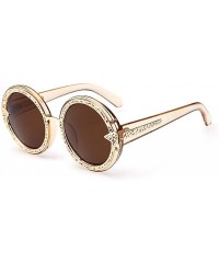 Round Round Polarized Sunglasses for Men Women- SFE Fashion Sports Polarized Sunglasses UV Protection Sunglasses - F - CI190Q...