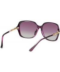 Oversized Oversized Sunglasses for Women Vintage Women Designer Sunglasses UV Protection Polarized Square Sunglasses - CZ18WD...