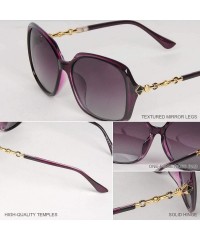 Oversized Oversized Sunglasses for Women Vintage Women Designer Sunglasses UV Protection Polarized Square Sunglasses - CZ18WD...